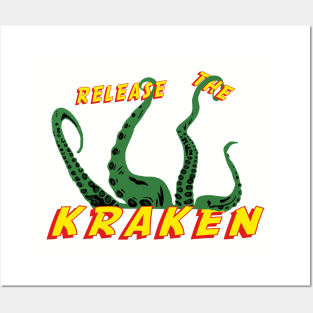 Release The Kraken Posters and Art